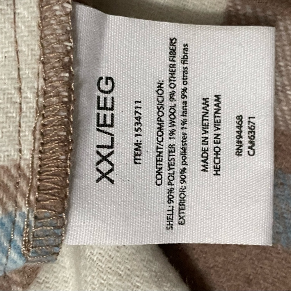 HFX Women's Heavy Flannel Plaid Shirt Jacket Size: XXL - Picture 13 of 14
